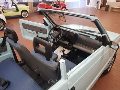 Fiat Panda CABRIO OMOLOGATA APERTA 1100 i.e. cat Young Blu/Azzurro usata MILANO