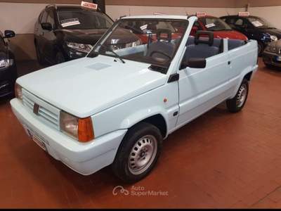 Fiat Panda CABRIO OMOLOGATA APERTA 1100 i.e. cat Young Blu/Azzurro usata MILANO
