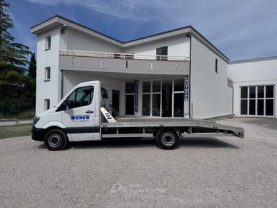 Mercedes-Benz Sprinter TRASPORTO AUTO + GANCIO TRAINO Bianco usata Pollenza