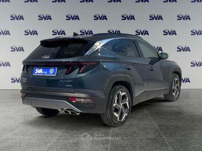 Hyundai Tucson 1.6 Hybrid 230CV 2WD Autom. Exellence Lounge Pack (FHEV) Blu/Azzurro usata Ravenna
