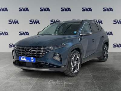 Hyundai Tucson 1.6 Hybrid 230CV 2WD Autom. Exellence Lounge Pack (FHEV) Blu/Azzurro usata Ravenna