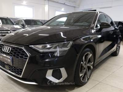 Audi A3 SPB 30 g-tron S tronic Business Advanced Nero usata Parma