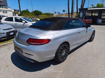 Mercedes-Benz Classe C d Cabrio Sport Argento usata Milazzo