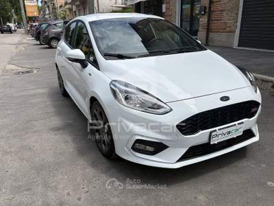 Ford Fiesta FORD Fiesta 1.0 Ecoboost Hybrid 125 CV 5 porte ST-Line Bianco usata Montesilvano