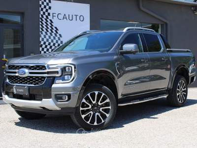 Ford Ranger ECOBLUE aut. 240 CV DC Platinum 5 posti Grigio usata Città di Castello