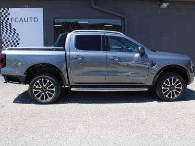 Ford Ranger ECOBLUE aut. 240 CV DC Platinum 5 posti Grigio usata Città di Castello
