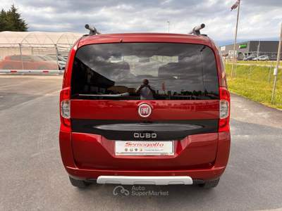 Fiat QUBO 95cv Trekking KM 73.500-REVISIONE OK Rosso usata Caerano di San Marco