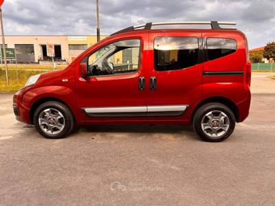Fiat QUBO 95cv Trekking KM 73.500-REVISIONE OK Rosso usata Caerano di San Marco