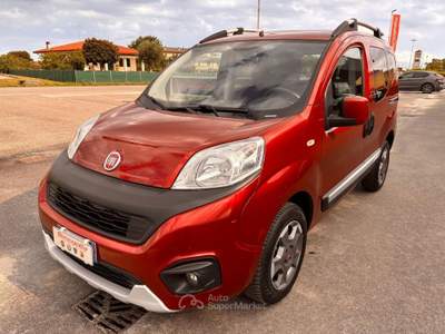 Fiat QUBO 95cv Trekking KM 73.500-REVISIONE OK Rosso usata Caerano di San Marco