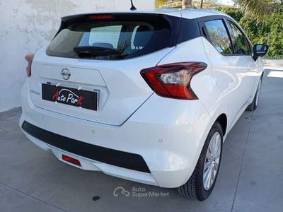 Nissan Micra 5P 1.0 IG-T 92CV Acenta Bianco usata Giugliano in Campania