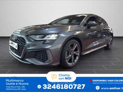 Audi A3 Sportback 30 TFSI S Line *Navi*Business*ACC*K Grigio usata Roma