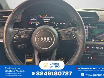 Audi A3 Sportback 30 TFSI S Line *Navi*Business*ACC*K Grigio usata Roma