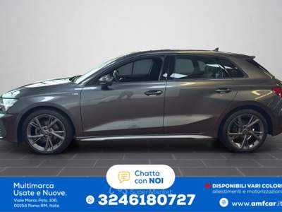Audi A3 Sportback 30 TFSI S Line *Navi*Business*ACC*K Grigio usata Roma