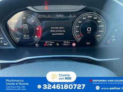 Audi Q3 Sportback S line 40 2.0 TDI quattro S-tronic Bianco usata Roma