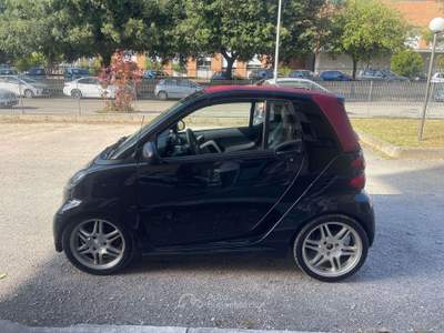 Smart ForTwo Fortwo II 2007 Cabrio Cabrio 0.8 brabus Nero usata Aprilia