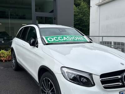Mercedes-Benz GLC glc 250 4 matic 53000 km cerchi 20 Bianco usata Beregazzo con Figliaro