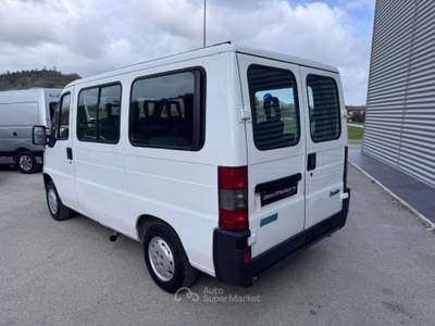 Fiat Ducato 9 posti 14 1.9 td diesel PM IVA ESPOSTA LEGGE 104 Bianco usata Sant'Angelo in vado