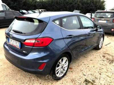 Ford Fiesta VII  5p 1.0 ecoboost h Titanium 125cv - GM217EZ Blu/Azzurro usata Basiliano