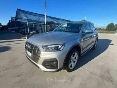 Audi Q5 Sportback 40 2.0 tdi Advanced 4x4 s-tronic GM777GG Argento usata Basiliano