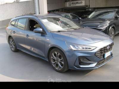 Ford Focus Focus 2022 SW 1.0 ecoboost h ST-Line 125cv powersh Blu/Azzurro usata Basiliano