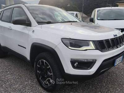 Jeep Compass 1.3 turbo t4 phev Trailhawk 4xe at6 4WD-GF454LE Bianco usata Basiliano