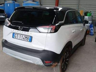Opel Crossland NEOPATENTATI Apple CarPlay 1.2 Elegance AUTOMATICA Bianco usata Basiliano