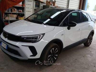 Opel Crossland NEOPATENTATI Apple CarPlay 1.2 Elegance AUTOMATICA Bianco usata Basiliano
