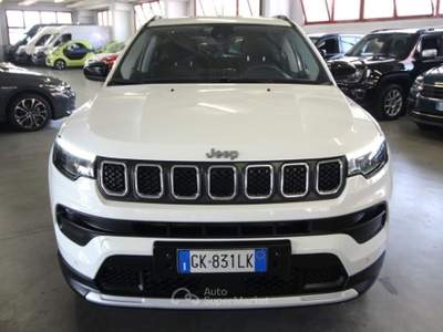 Jeep Compass 1.3 Turbo T4 190 CV PHEV AT6 4xe Limited Bianco usata Torino