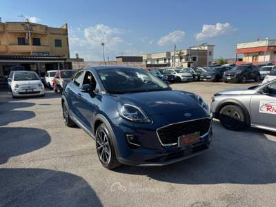 Ford Puma 1.0 EcoBoost Hybrid 125 CV S&S Titanium Blu/Azzurro usata Volla