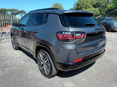 Jeep Compass 1500 TURBO T4 MHEV SUMMIT 130CV CAM"19 ITALIA Grigio usata Roma