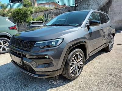 Jeep Compass 1500 TURBO T4 MHEV SUMMIT 130CV CAM"19 ITALIA Grigio usata Roma