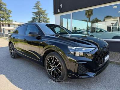 Audi Q8 50 TDI 286 CV quattro S line edition Black Pack Nero usata Imola