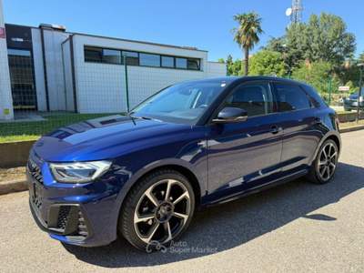Audi A1 SPB 30 TFSI S tronic S line edition LED - TELEC. Blu/Azzurro usata Imola