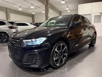 Audi A1 SPB 30 TFSI S tronic S line edition LED - TELEC. Nero usata Imola
