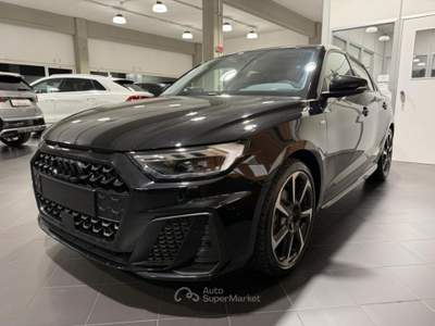 Audi A1 SPB 30 TFSI S tronic S line edition LED - TELEC. Nero usata Imola
