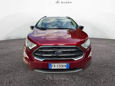 Ford EcoSport 2018 1.0 EcoBoost 125cv Titanium autom.powershift Argento usata Empoli