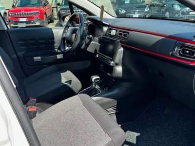 Citroen C3 PureTech 110 S&S EAT6 Shine Bianco usata Novara