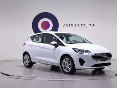 Ford Fiesta 1.1 75 CV 5 PORTE TITANIUM NEOPATENTATI Bianco usata Brescia