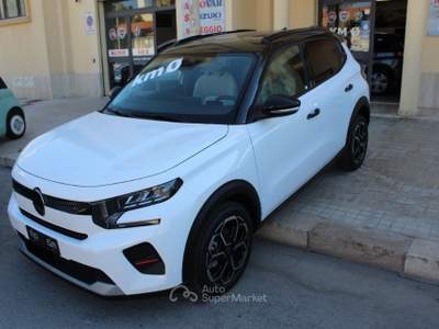 Citroen C3 Turbo 100 cv Manuale MAX-km0 Bianco usata Trapani