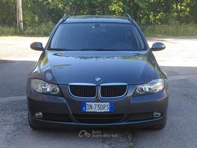 BMW Serie 3 320i E91 sw Touring Eletta 170cv auto FULL SERVICE Grigio usata Bernate Ticino