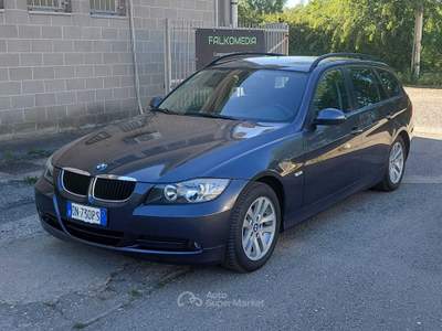 BMW Serie 3 320i E91 sw Touring Eletta 170cv auto FULL SERVICE Grigio usata Bernate Ticino