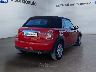 MINI Cooper Mini 1.6 16V Cooper D Cabrio Rosso usata Castagnaro