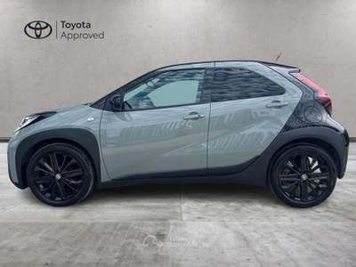 Toyota Aygo 1.0 VVT-i 72 CV 5 porte Lounge Air Verde usata Sassari