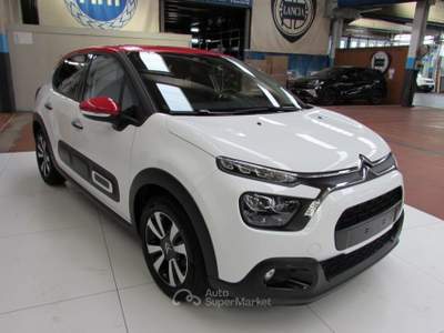 Citroen C3 1.2 PureTech 83 S&S Shine Bianco usata Rho