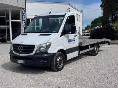 Mercedes-Benz Sprinter TRASPORTO AUTO + GANCIO TRAINO Bianco usata Pollenza