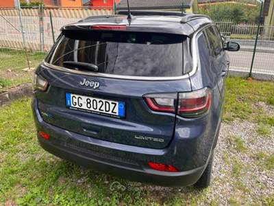 Jeep Compass 1.3 Turbo T4 190 CV PHEV AT6 4xe Limited Blu/Azzurro usata Montecrestese