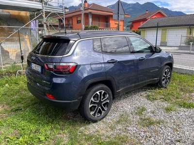 Jeep Compass 1.3 Turbo T4 190 CV PHEV AT6 4xe Limited Blu/Azzurro usata Montecrestese
