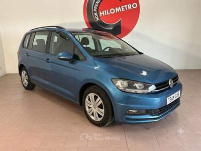 Volkswagen Touran 2.0 TDI 115 CV DSG Executive 7 Posti, Unicoproprie Blu/Azzurro usata Crocetta del Montello