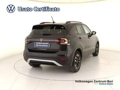 Volkswagen T-Cross 1.0 tsi style 110cv Nero usata Bari