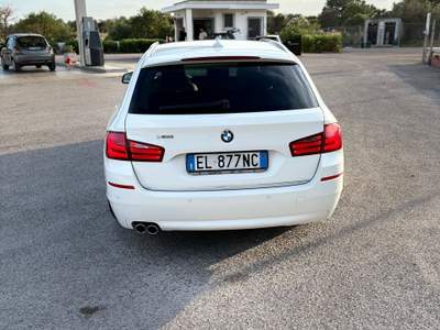 BMW Serie 5 525d EX NCC,12Mesi GARANTITA Bianco usata Ostuni
